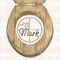 Bath Art III-Don't Miss by Tara Reed 12" x 12" Canvas Wall Art